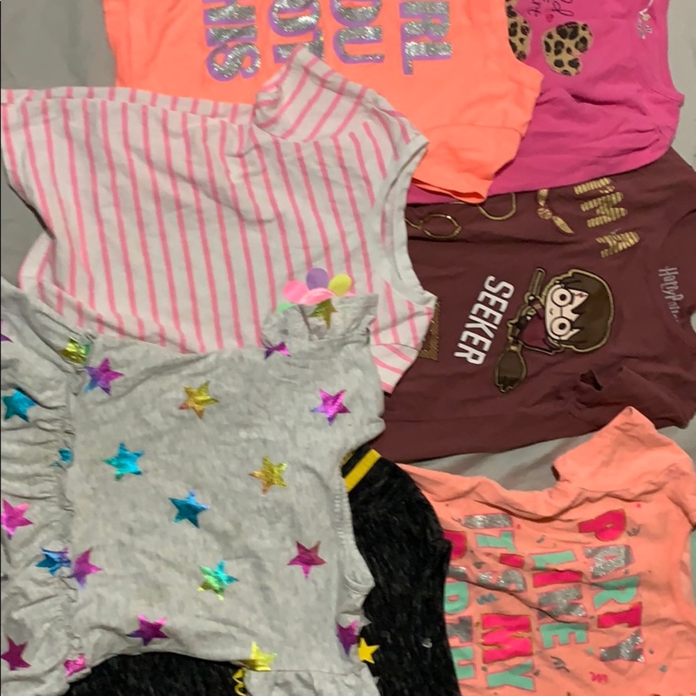LOT OF GIRLS (kids) SHIRTS